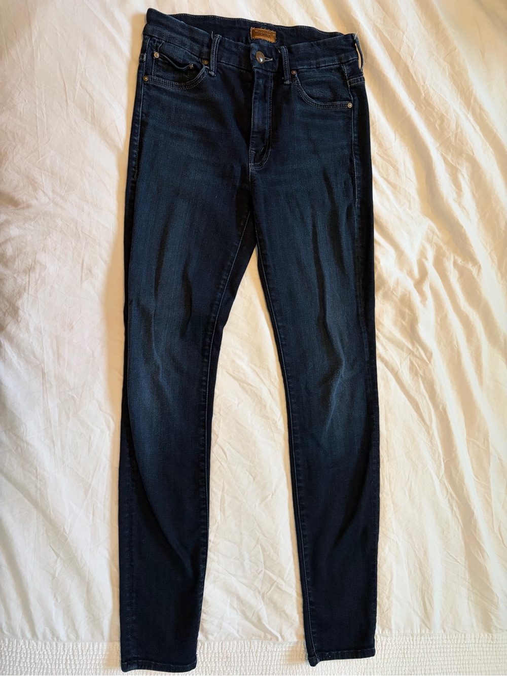 Mother Denim Dark Blue Women's Skinny Jeans